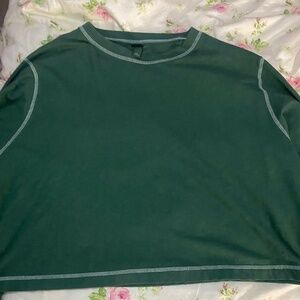 Wild fable forest green shirt